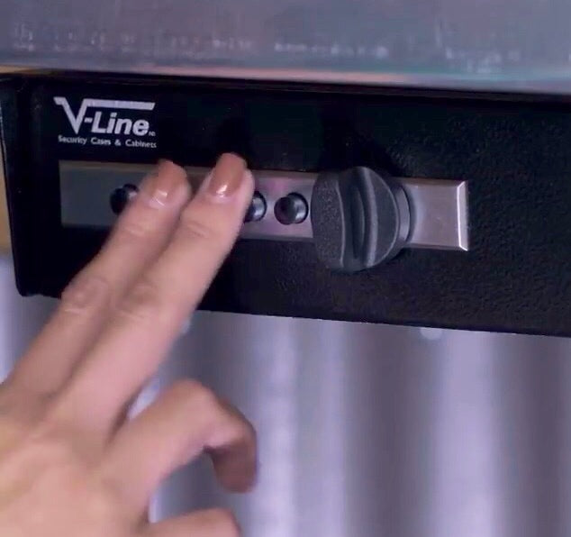 VLine Desk Mate-Handgun Safe