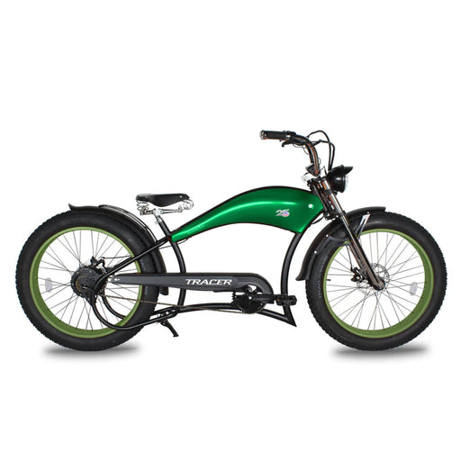 Tracer 800W 26" Twenty5 Chopper Cruiser Electric Bike MB-EB-TWENTY5-GT-MBK/ GRN