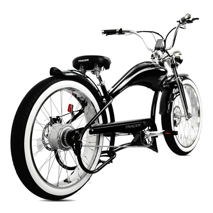 Tracer 500W 26" Twenty5 GTS Cruiser Electric Bike MB-EB-TWENTY5-GTS-BK/ PLS