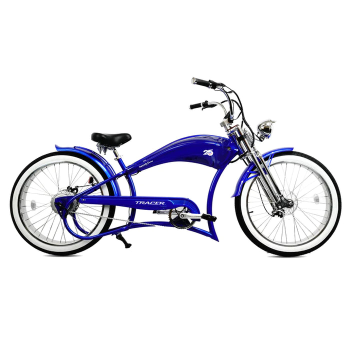 Tracer 500W 26" Twenty5 GTS Cruiser Electric Bike MB-EB-TWENTY5-GTS-BK/ PLS