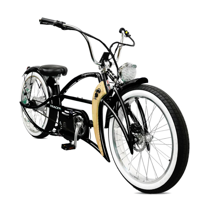 Tracer 800W Signature Pro Chopper Cruiser Electric Bike MB-EB-Signature Pro-BK