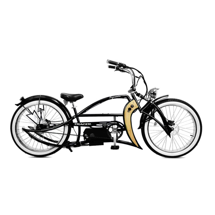 Tracer 800W Signature Pro Chopper Cruiser Electric Bike MB-EB-Signature Pro-BK