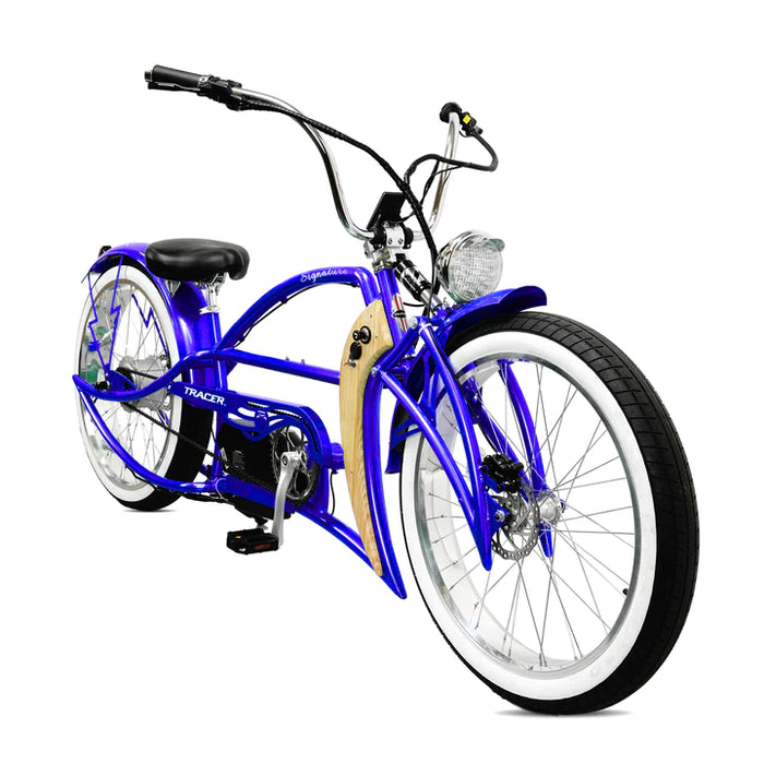 Tracer 800W Signature Pro Chopper Cruiser Electric Bike MB-EB-Signature Pro-BK