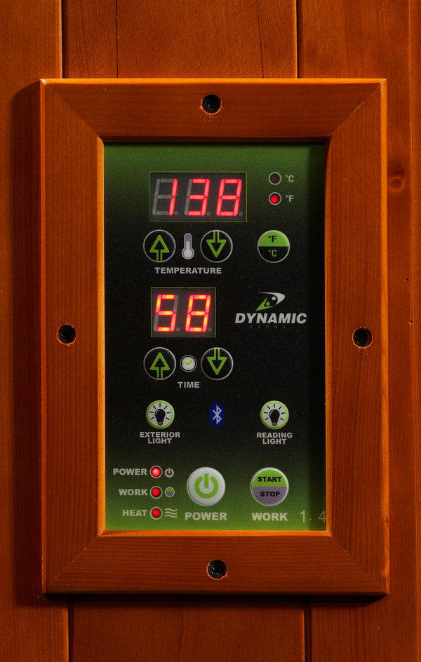 Golden Designs DYN-6225-02 Dynamic Low EMF Far Infrared Sauna, Heming Edition