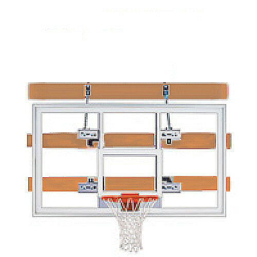 First Team SuperMount01™ Wall Mount Basketball Goal SuperMount01 Victory