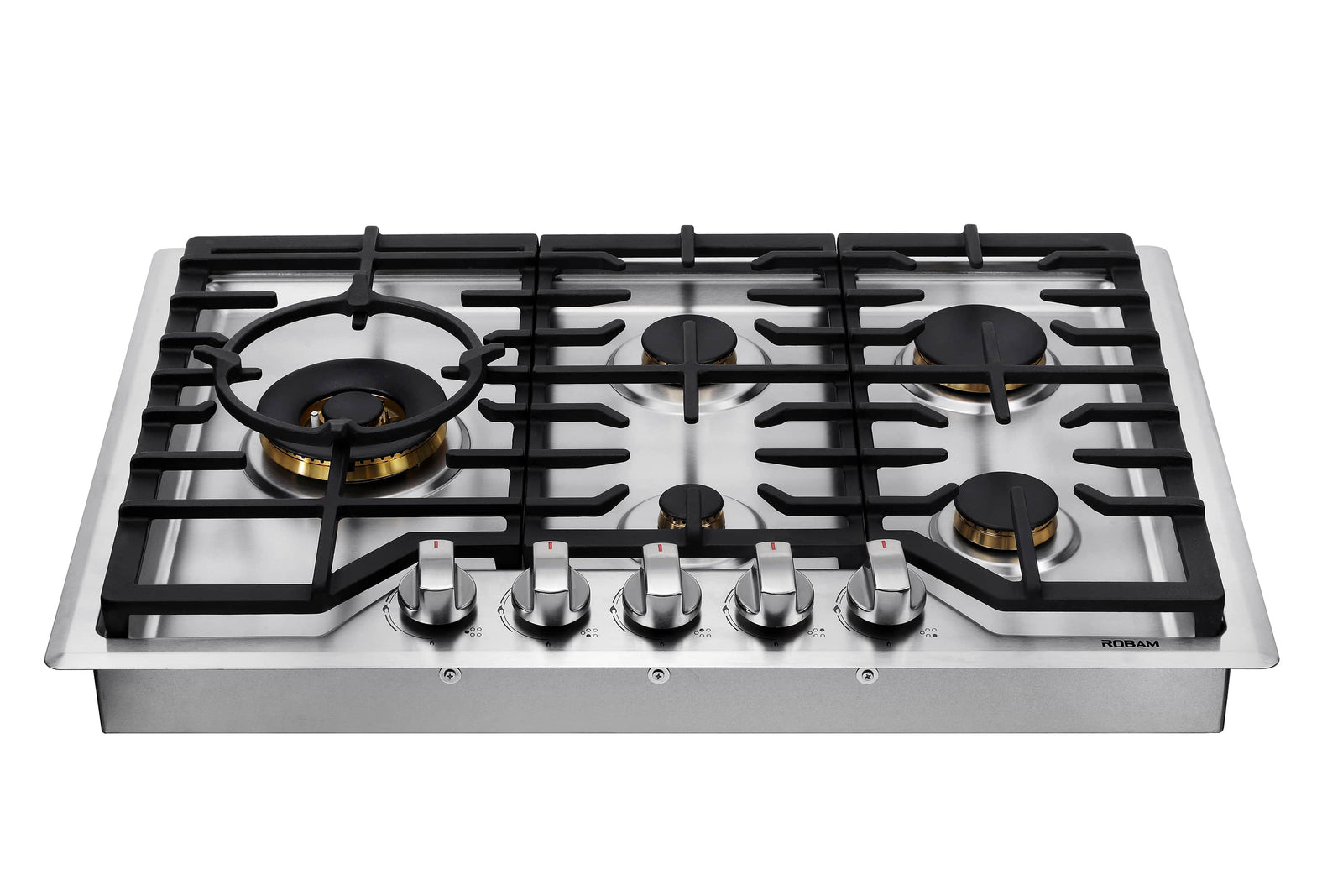 ROBAM G Model 30-Inch 5 Burners Stainless Steel Gas Cooktop (G513)