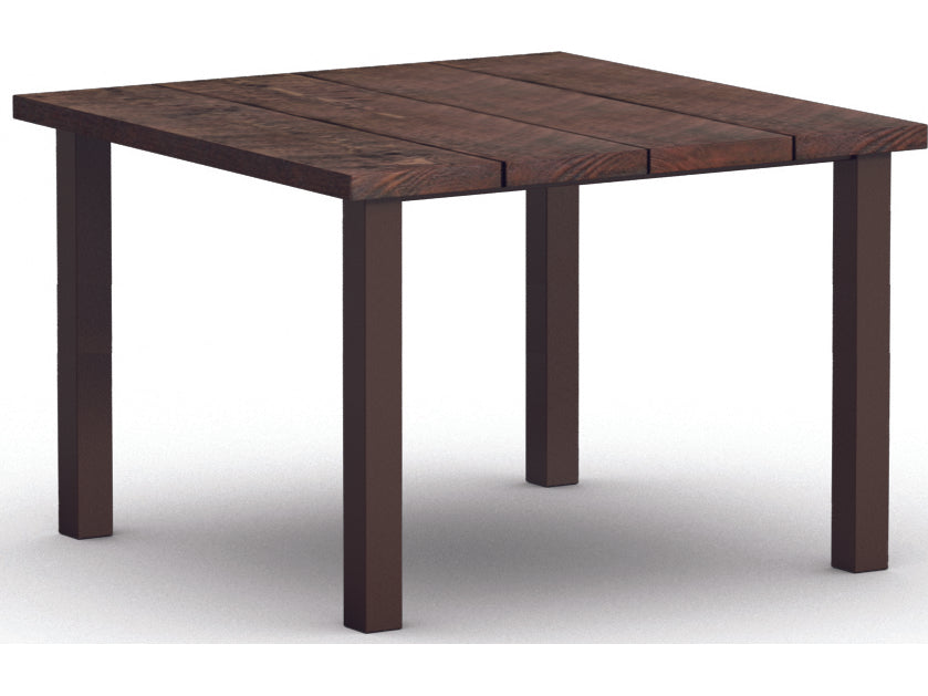 Homecrest Timber Aluminum 48'' Square Counter Table