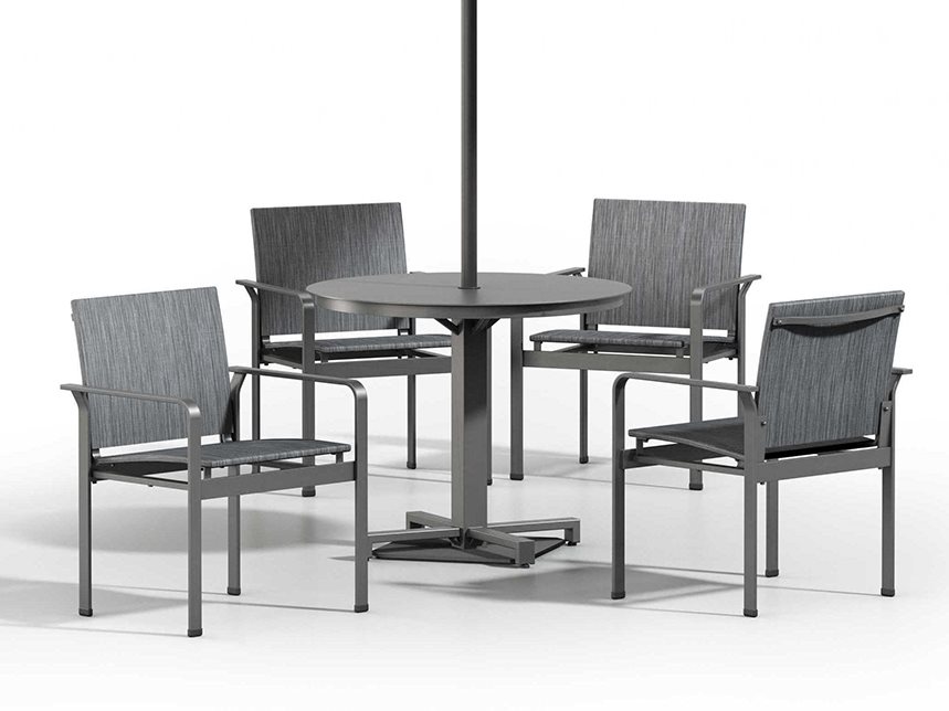 Homecrest Elevate Sling Aluminum Dining 6 PC Set