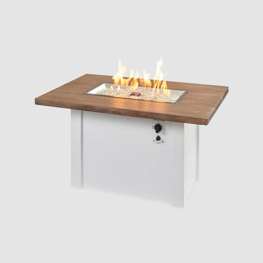 Outdoor Greatroom Havenwood 44-Inch Rectangular Gas Fire Pit Table HWDG-1224-K