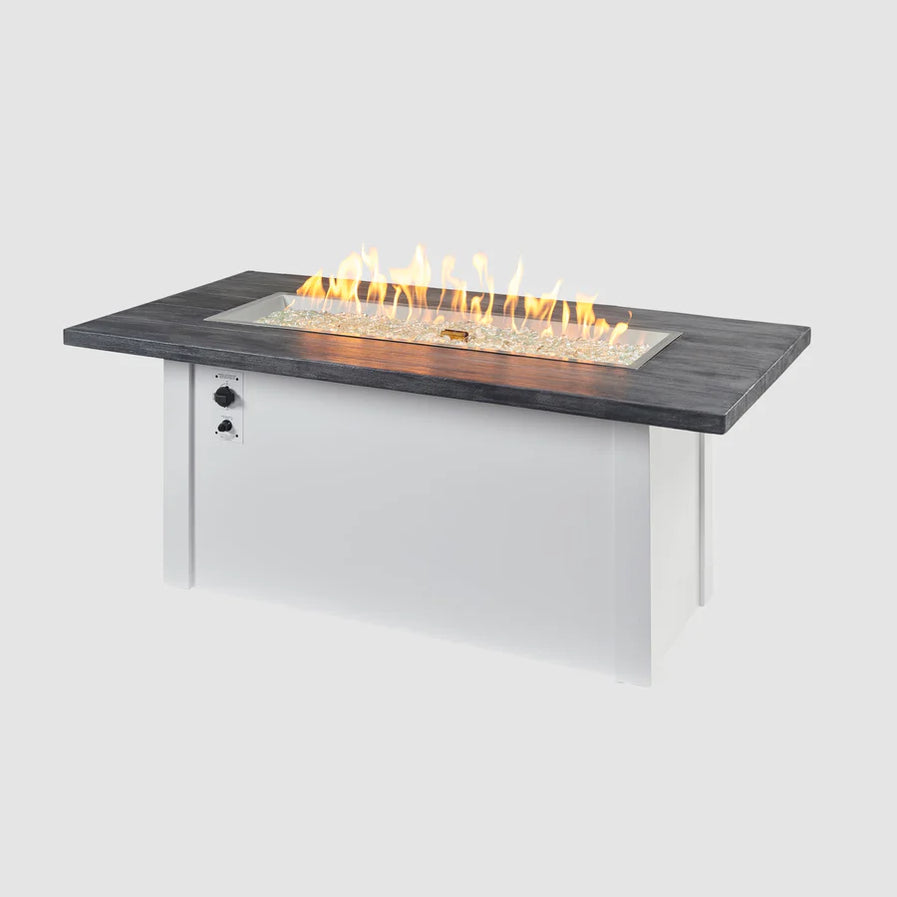 Outdoor Greatroom Havenwood 62-Inch Rectangular Gas Fire Pit Table HWPG1242DLP-K