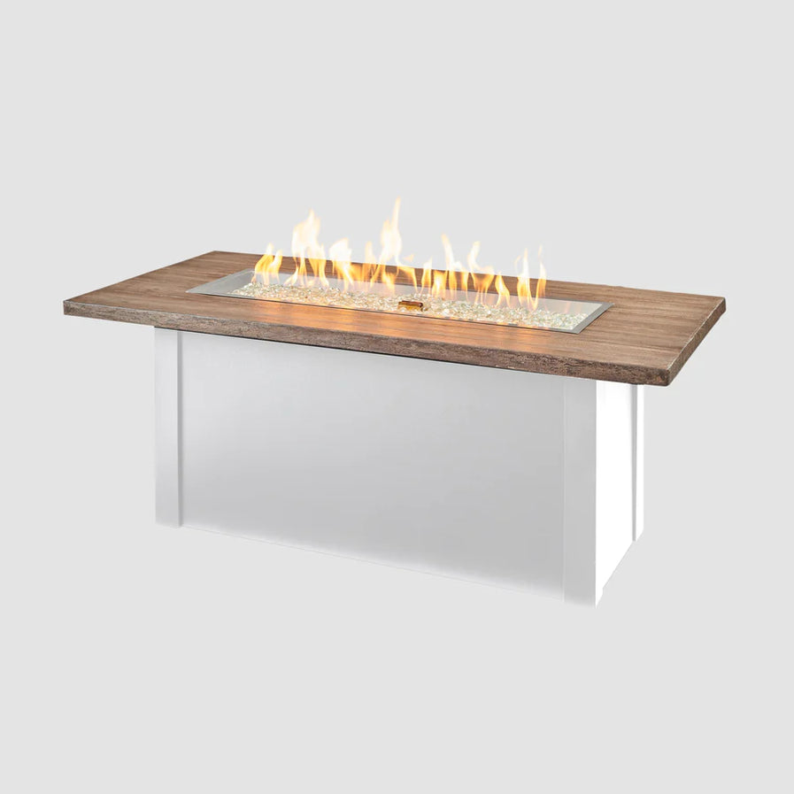 Outdoor Greatroom Havenwood 62-Inch Rectangular Gas Fire Pit Table HWPG1242DLP-K