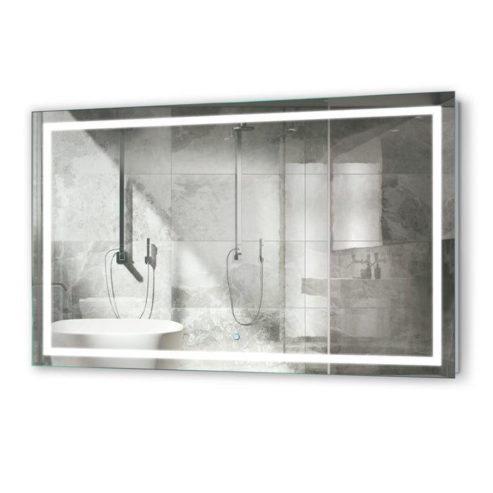 Krugg Icon 54″ X 36″ LED Wall Mirror ICON5436