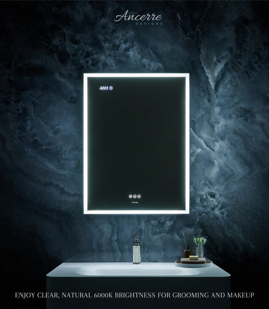 Ancerre Designs Pagani Led Mirror Cabinet With Defogger, Dimmer, Magnifier & Usb Outlet