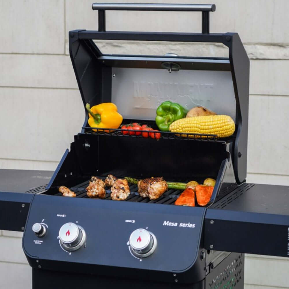 Monument Grills Mesa 220  Black Gas Grill 2-Burner Liquid Propane Gas