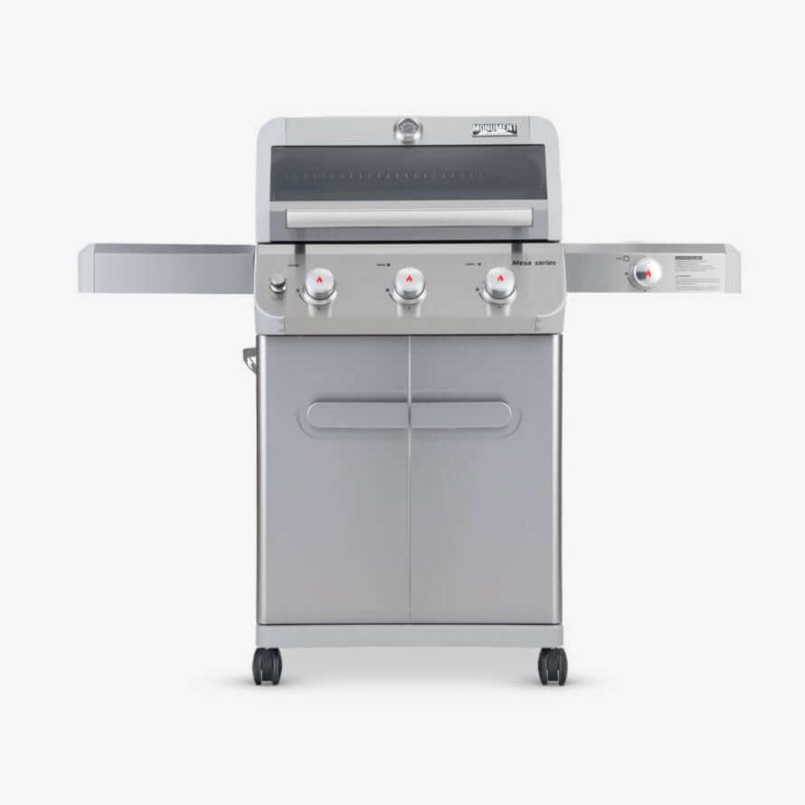 Monument Grills Mesa 305 Stainless Gas Grill 3 Burners  Liquid Propane Gas