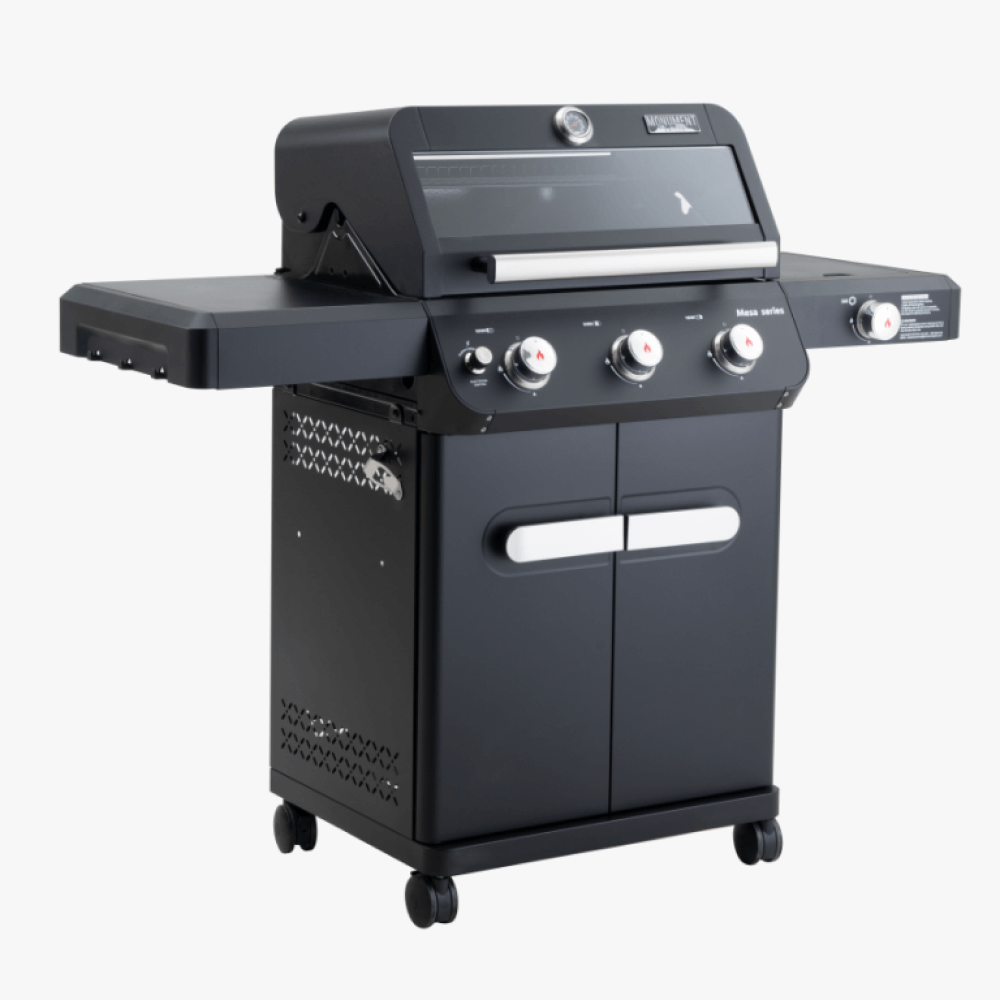 Monument Grills Mesa 325 Black Gas Grill 3 Burners Liquid Propane Gas