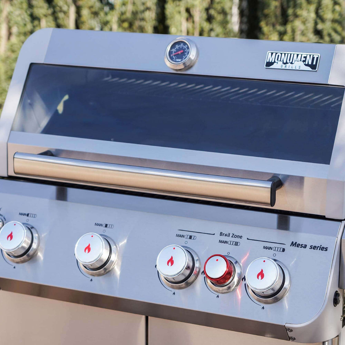 Monument Grills Mesa 415BZ  Stainless Gas Grill