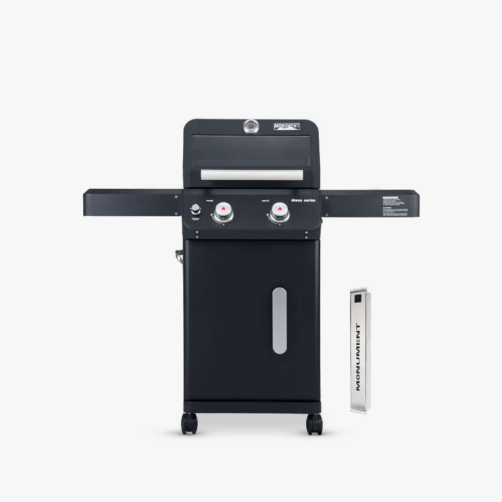 Monument Grills Mesa 220  Black Gas Grill 2-Burner Liquid Propane Gas