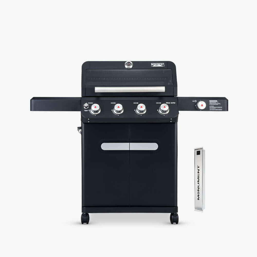 Monument Grills Mesa 425 Black Gas Grill 110.0 lb