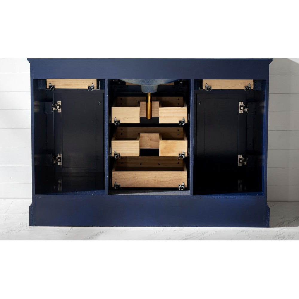 Design Element ML-48-BLU Milano 48 Inch Single Vanity