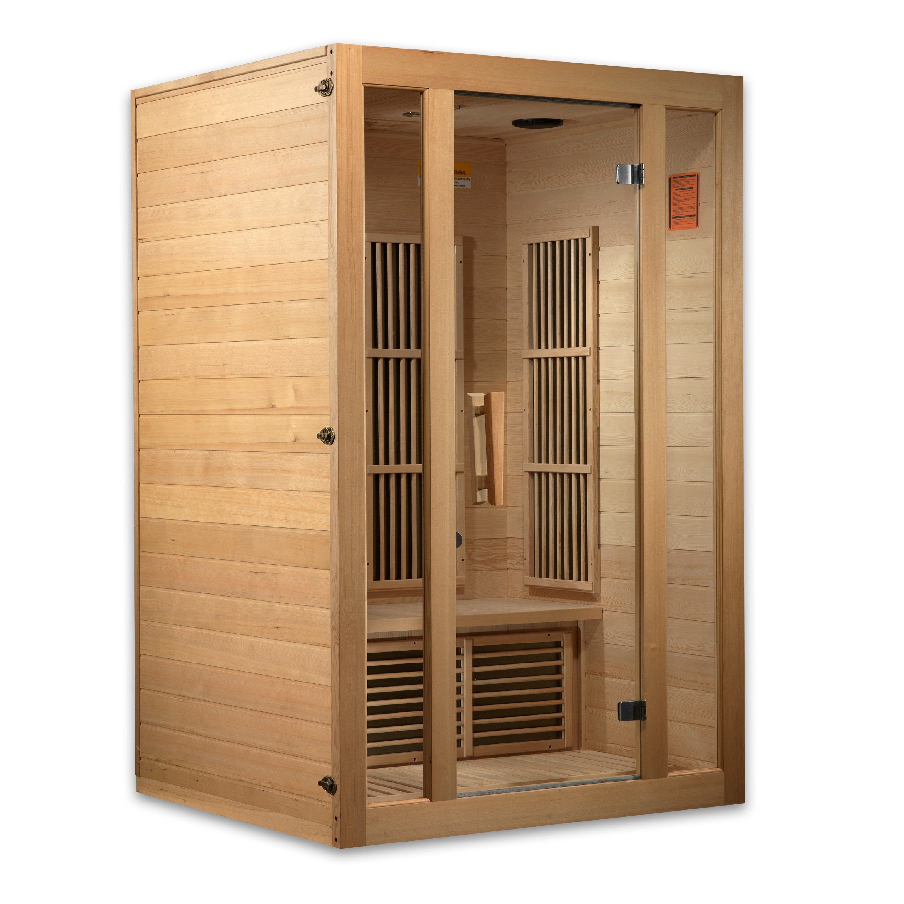 Golden Designs Maxxus "Seattle" 2 person Low EMF FAR Infrared Sauna Canadian Hemlock