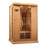 Golden Designs MX-K206-01 Maxxus Low EMF FAR Infrared Sauna Canadian Hemlock