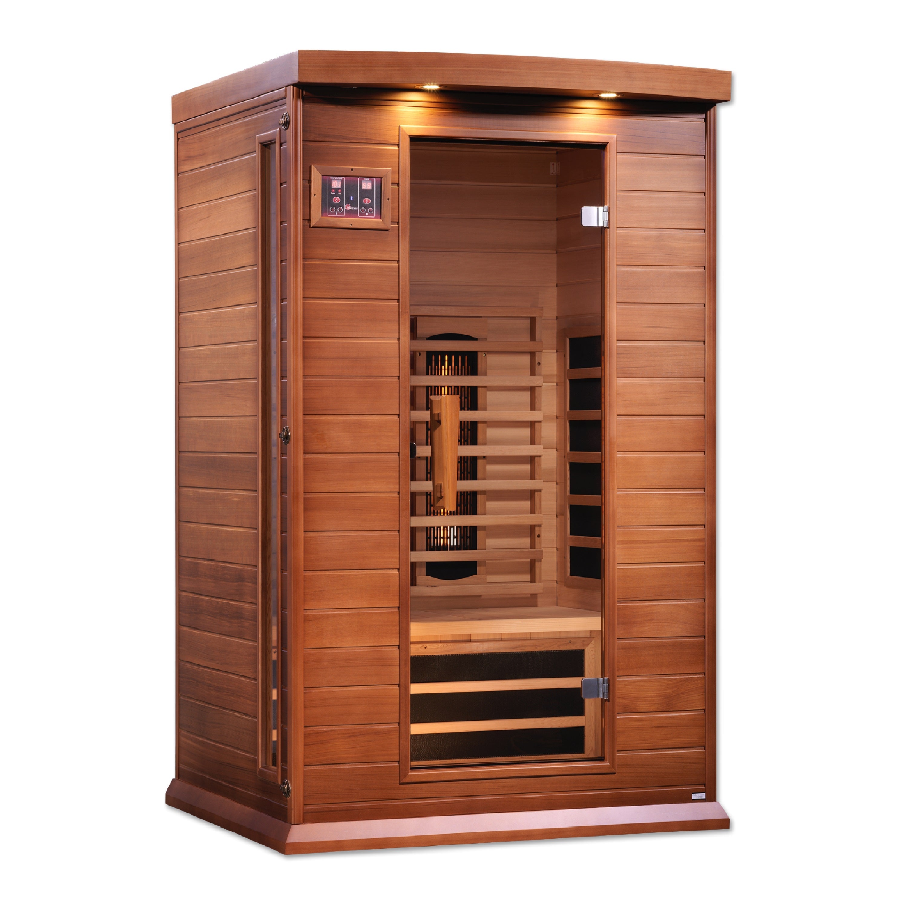 Golden Designs Maxxus 2 Person Full Spectrum Infrared Sauna - Canadian Red Cedar