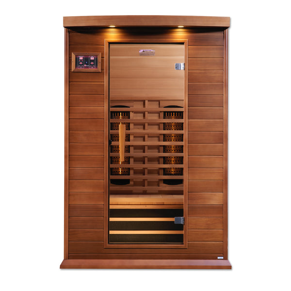 Golden Designs Maxxus 2 Person Full Spectrum Infrared Sauna - Canadian Red Cedar