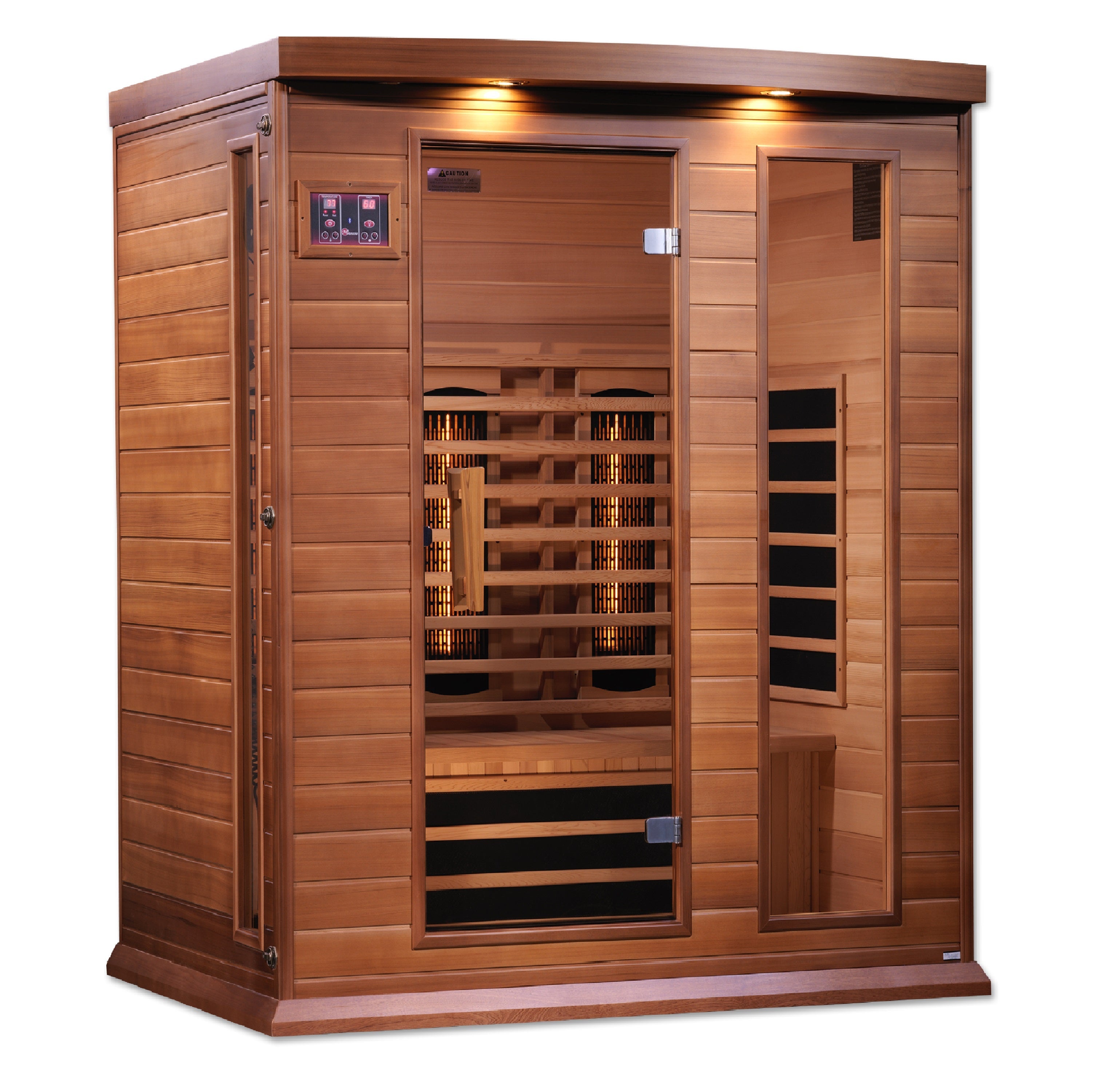 Golden Designs Maxxus 3 Person Full Spectrum Infrared Sauna - Canadian Red Cedar MX-M356-01-FS CED