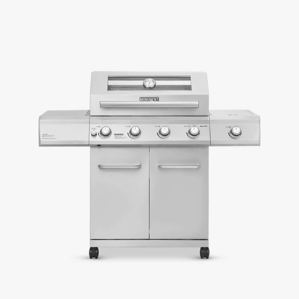 Monument Grills Mesa 400 Stainless Gas Grill 88.0 lb