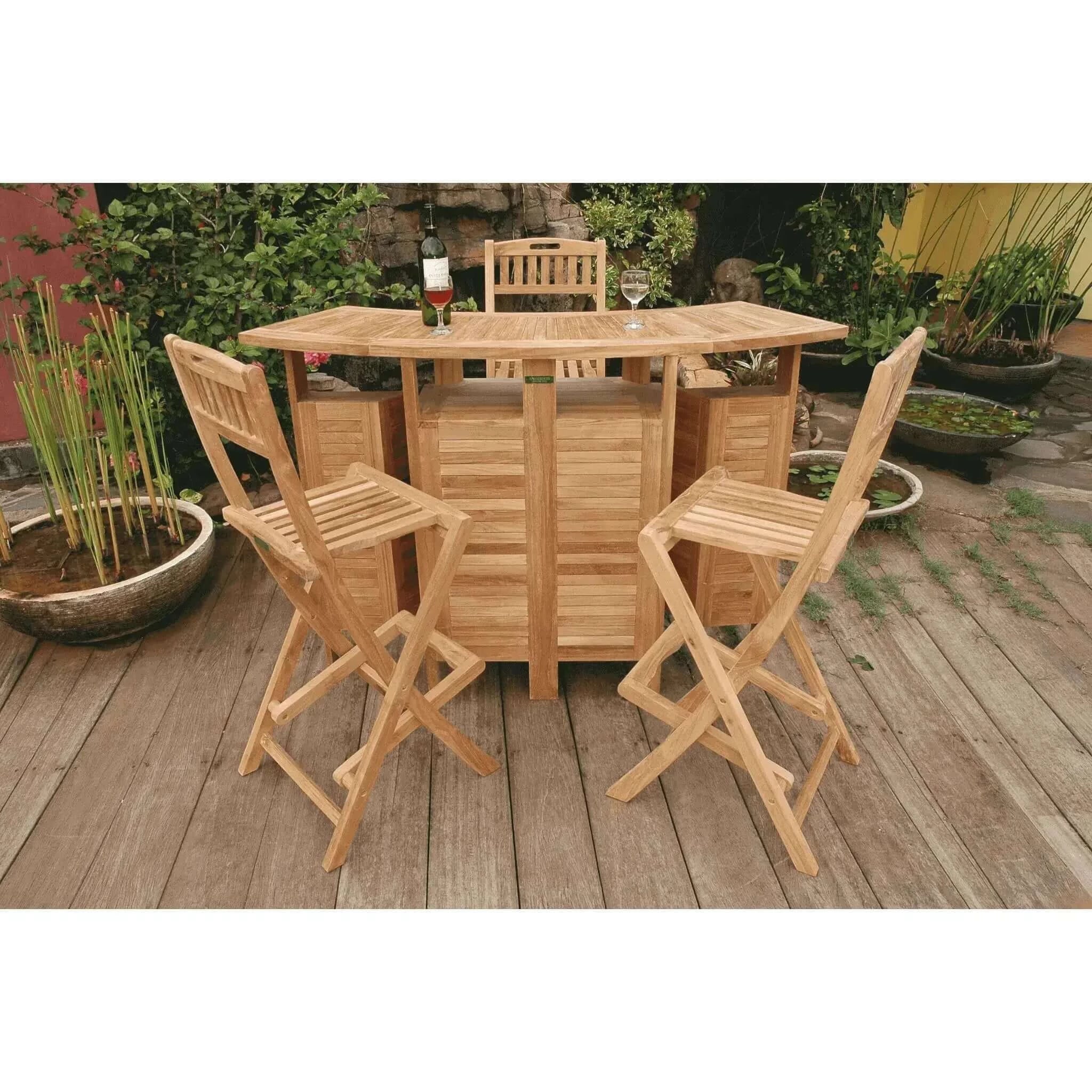 Anderson Teak Altavista 5-Pieces Bar Set-20