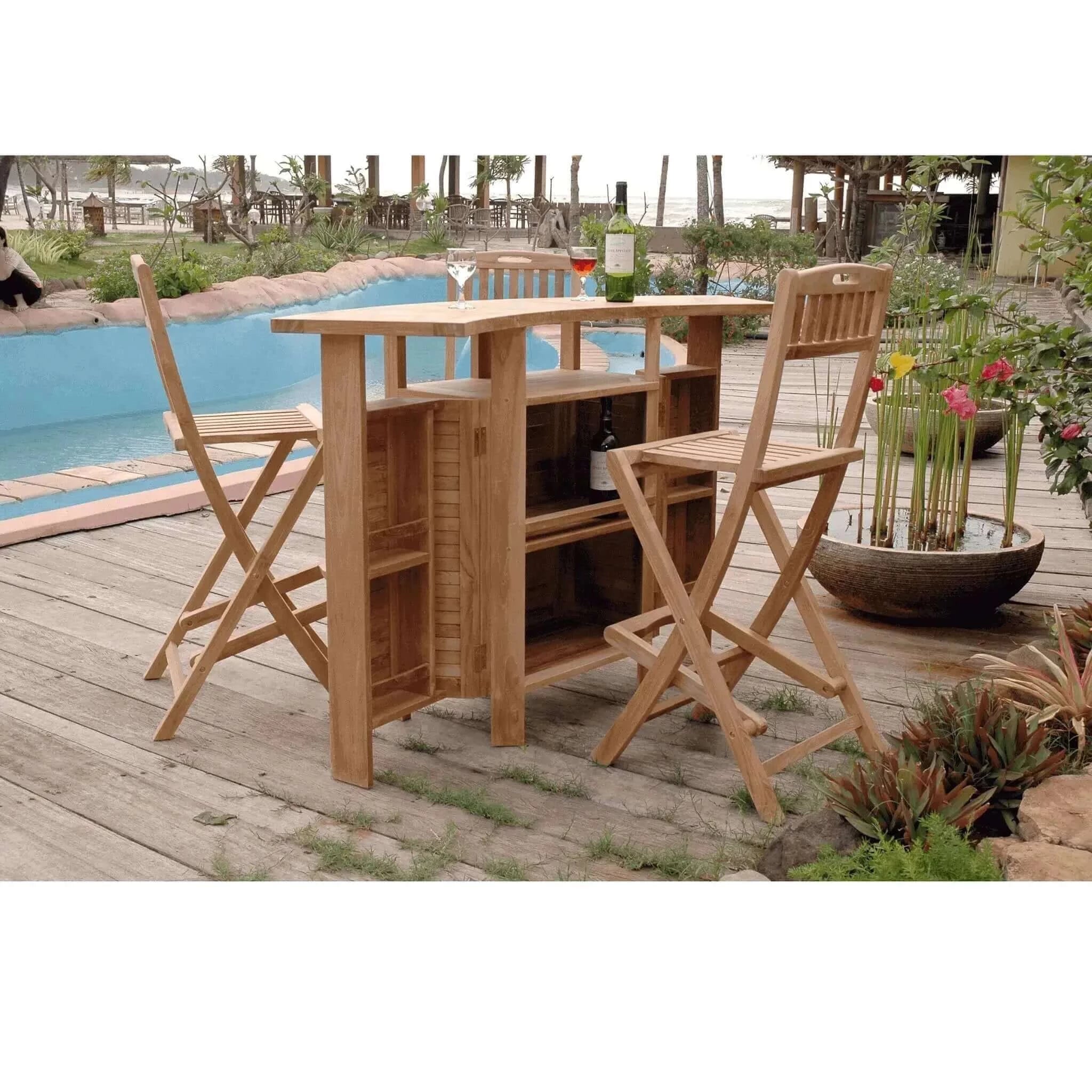 Anderson Teak Altavista 5-Pieces Bar Set-20