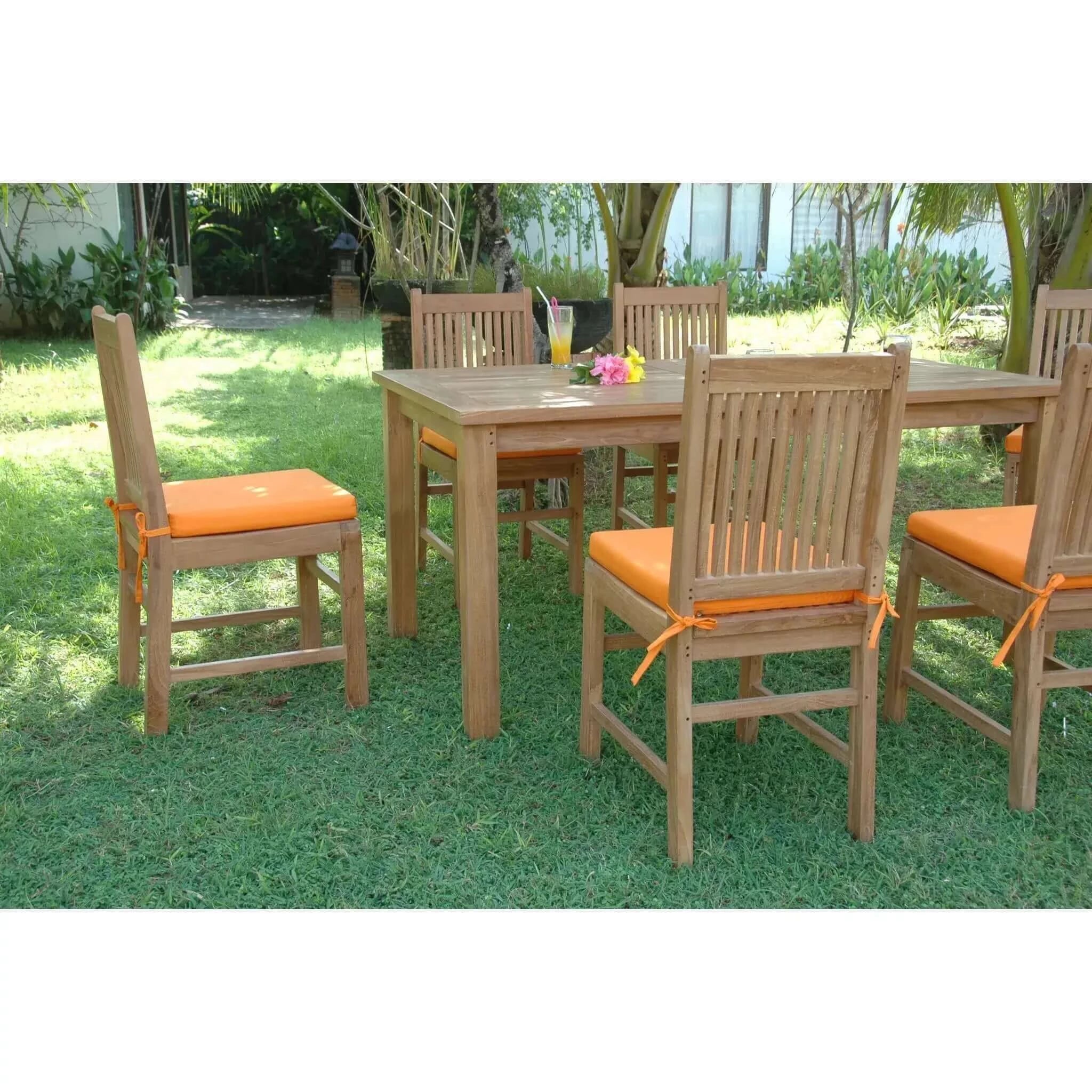 Anderson Teak Montage Saratoga 7-Pieces Dining SET-201