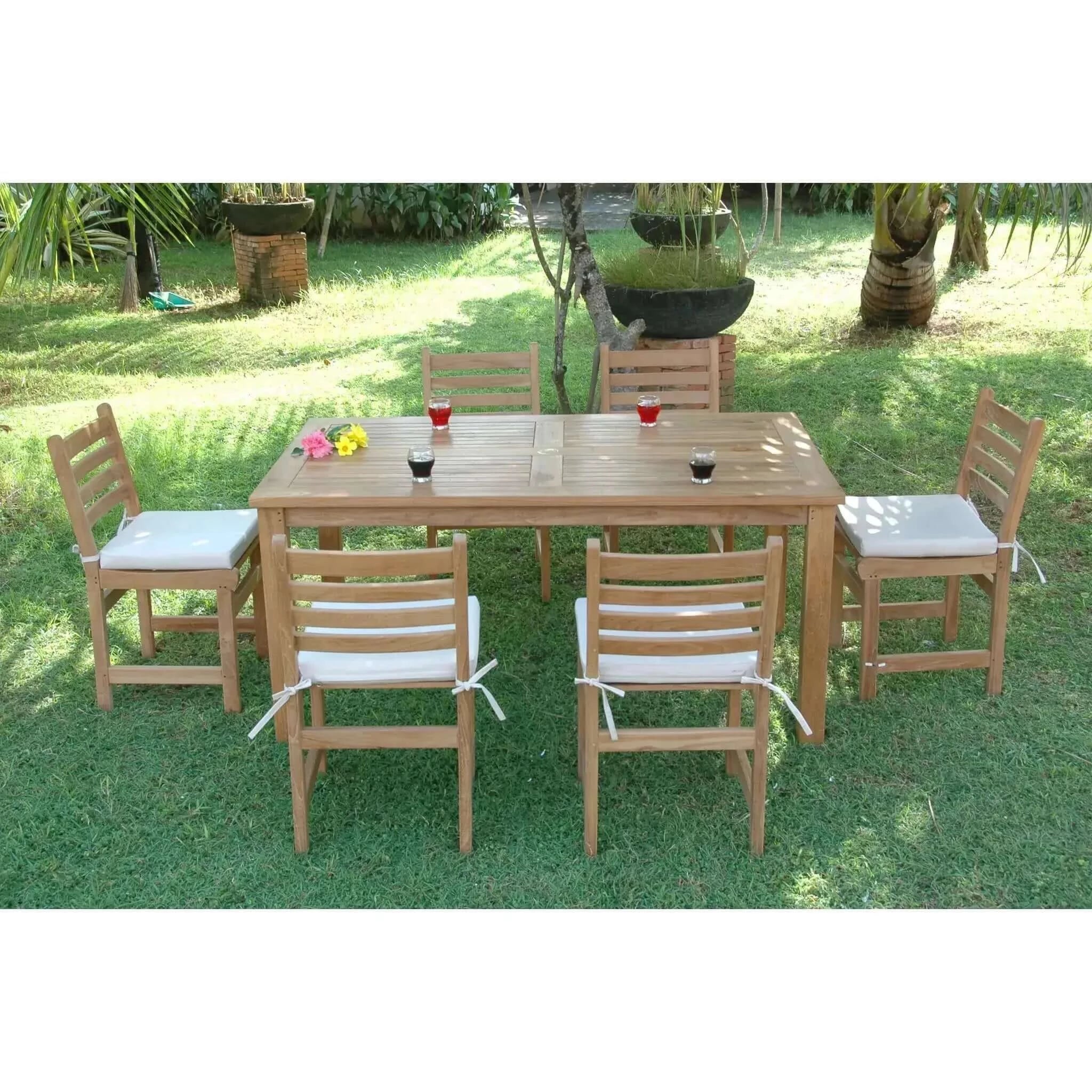 Anderson Teak Montage Windham 7-Pieces Dining SET-203