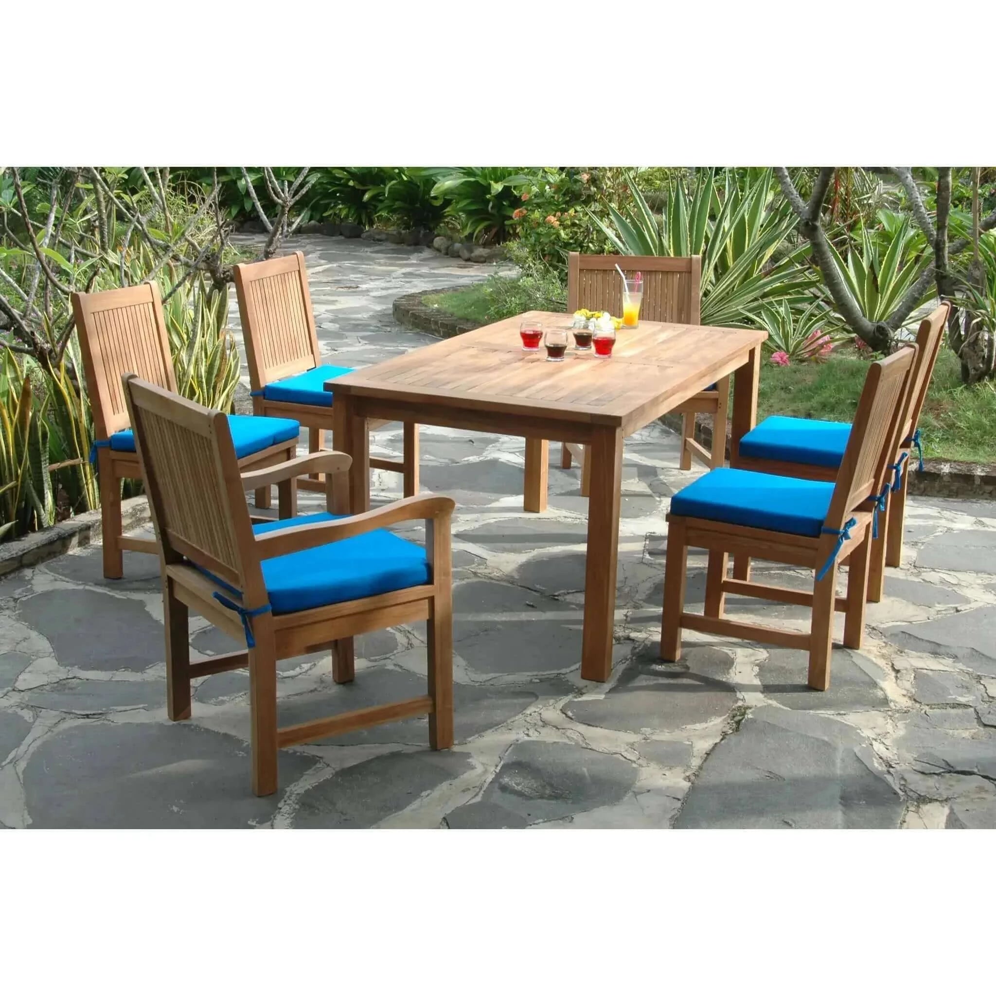 Anderson Teak Montage Chester 7-Pieces Dining SET-204