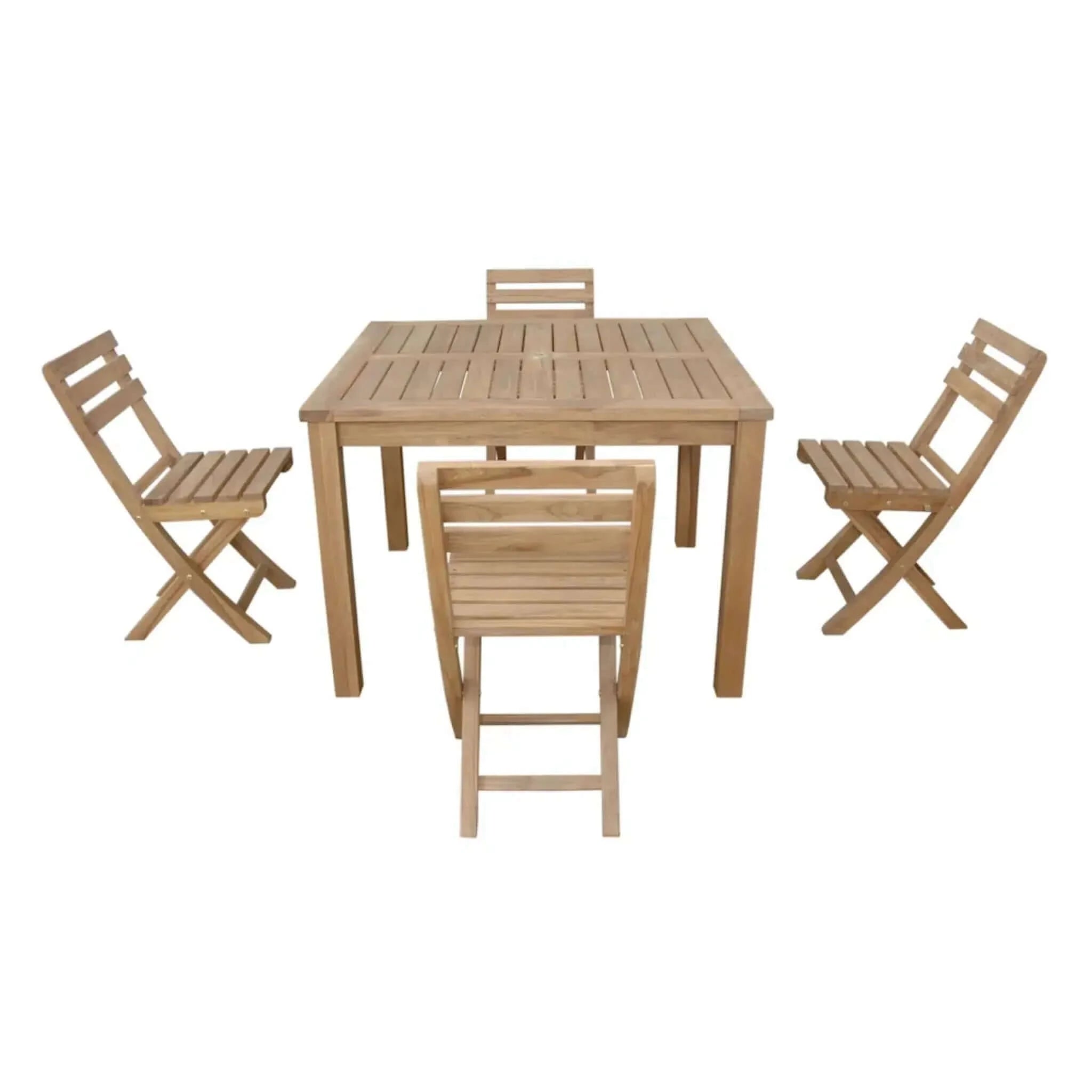 Anderson Teak Montage Alabama 5-Pieces Dining SET-212