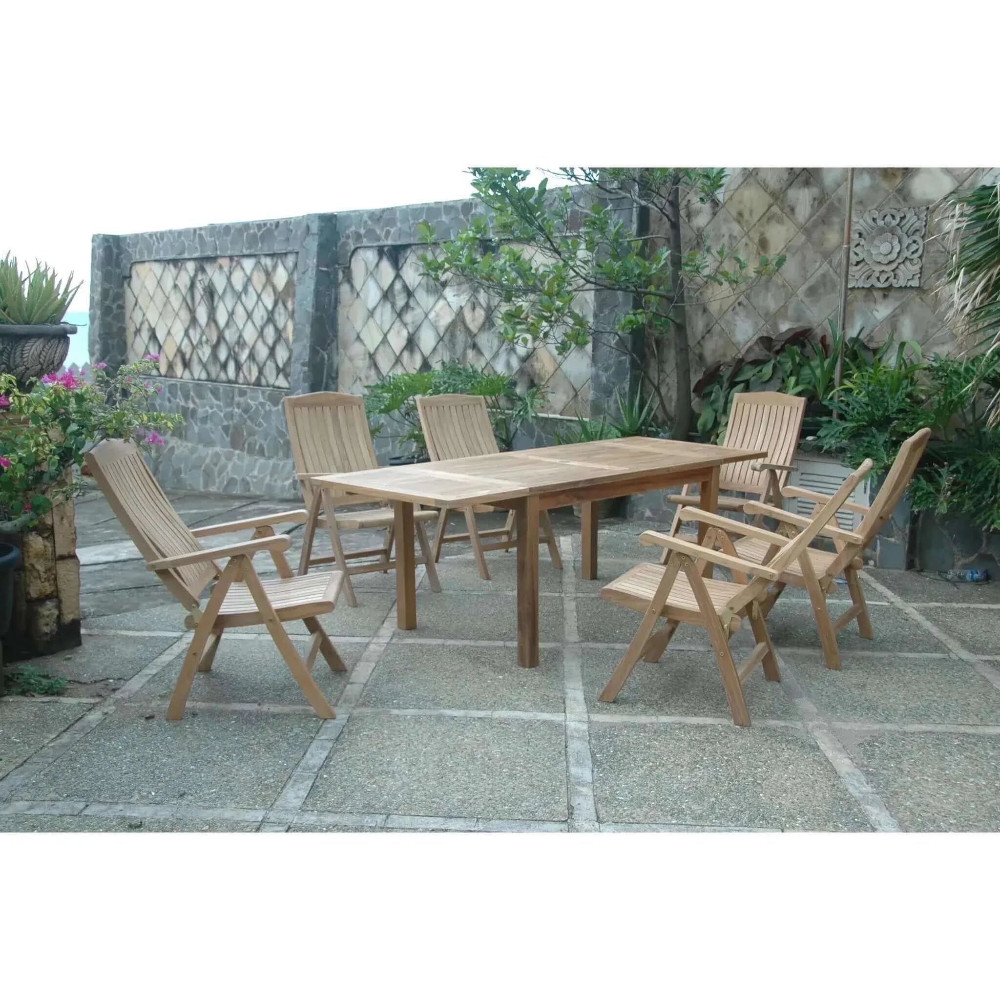 Anderson Teak Bahama Katana 7-Pieces Dining Set-1