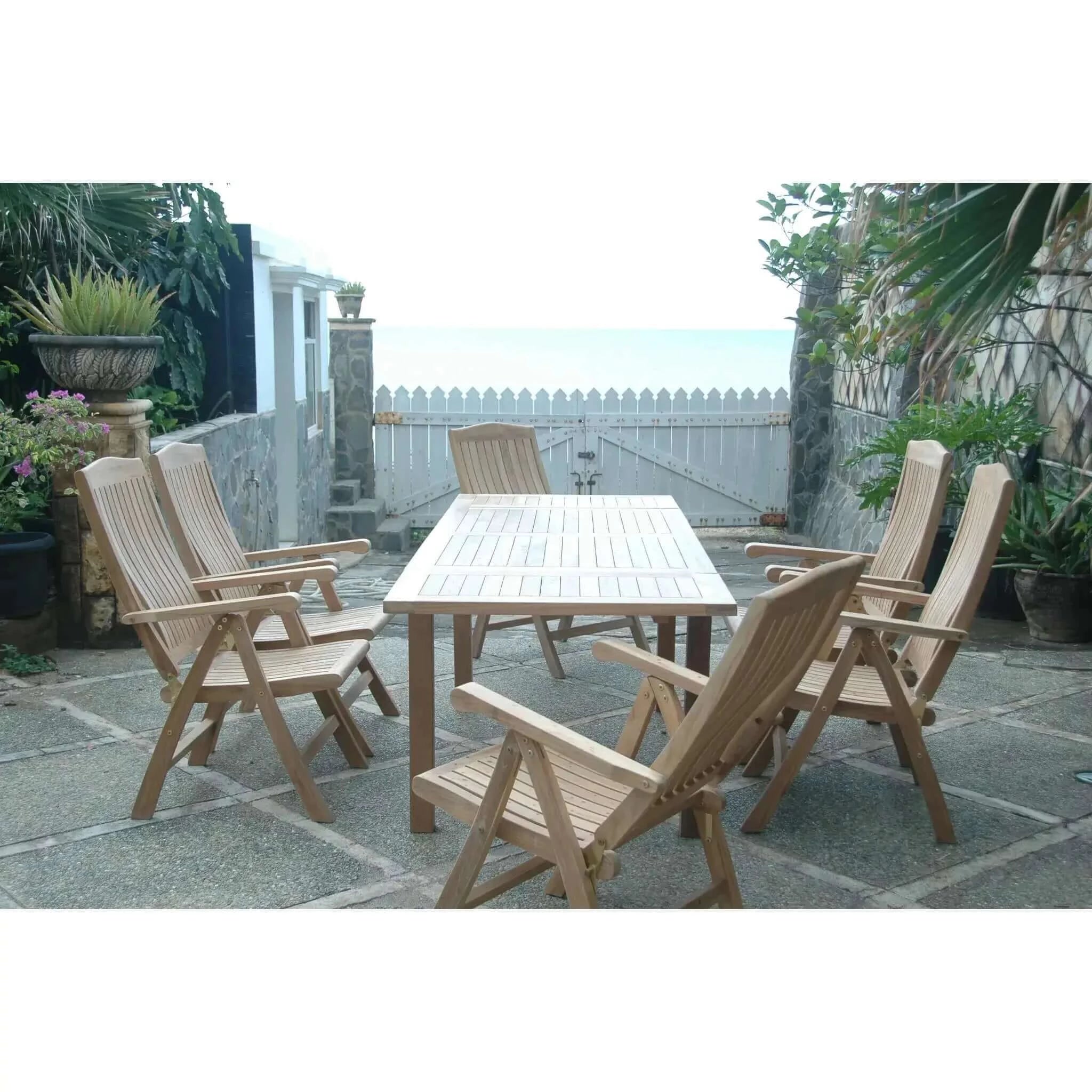 Anderson Teak Bahama Katana 7-Pieces Dining Set-1