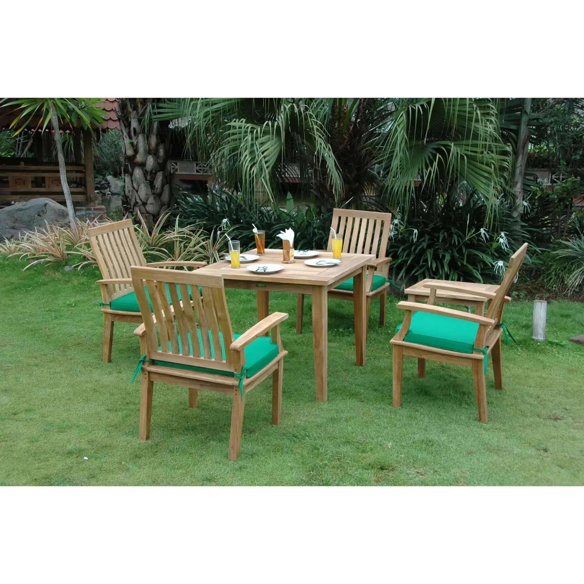 Anderson Teak Bahama Brianna 5-Pieces Dining Set-117