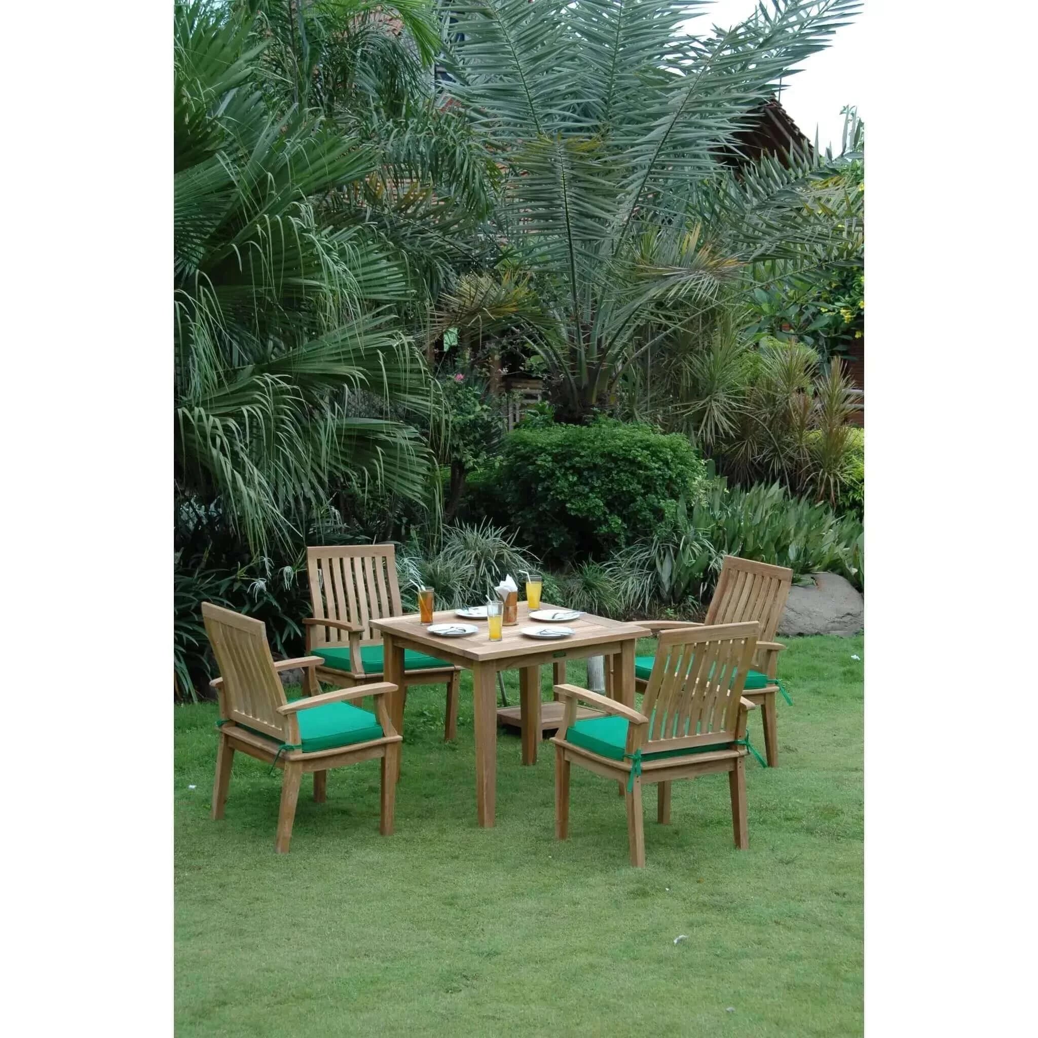 Anderson Teak Bahama Brianna 5-Pieces Dining Set-117