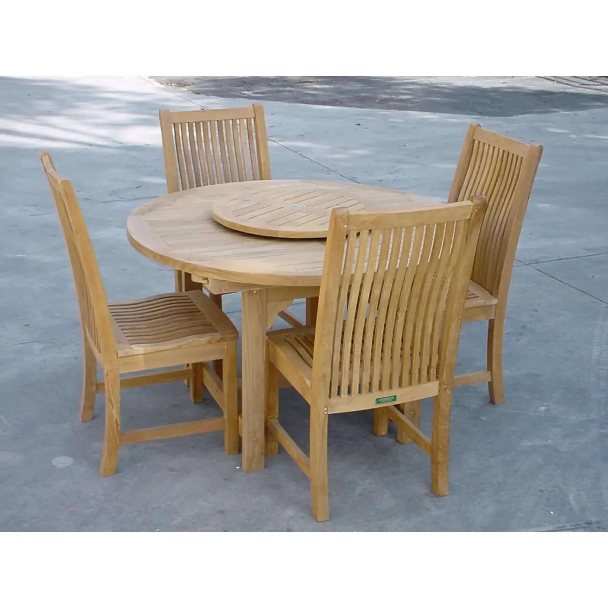 Anderson Teak Bahama Chicago 5-Pieces Dining Set-12