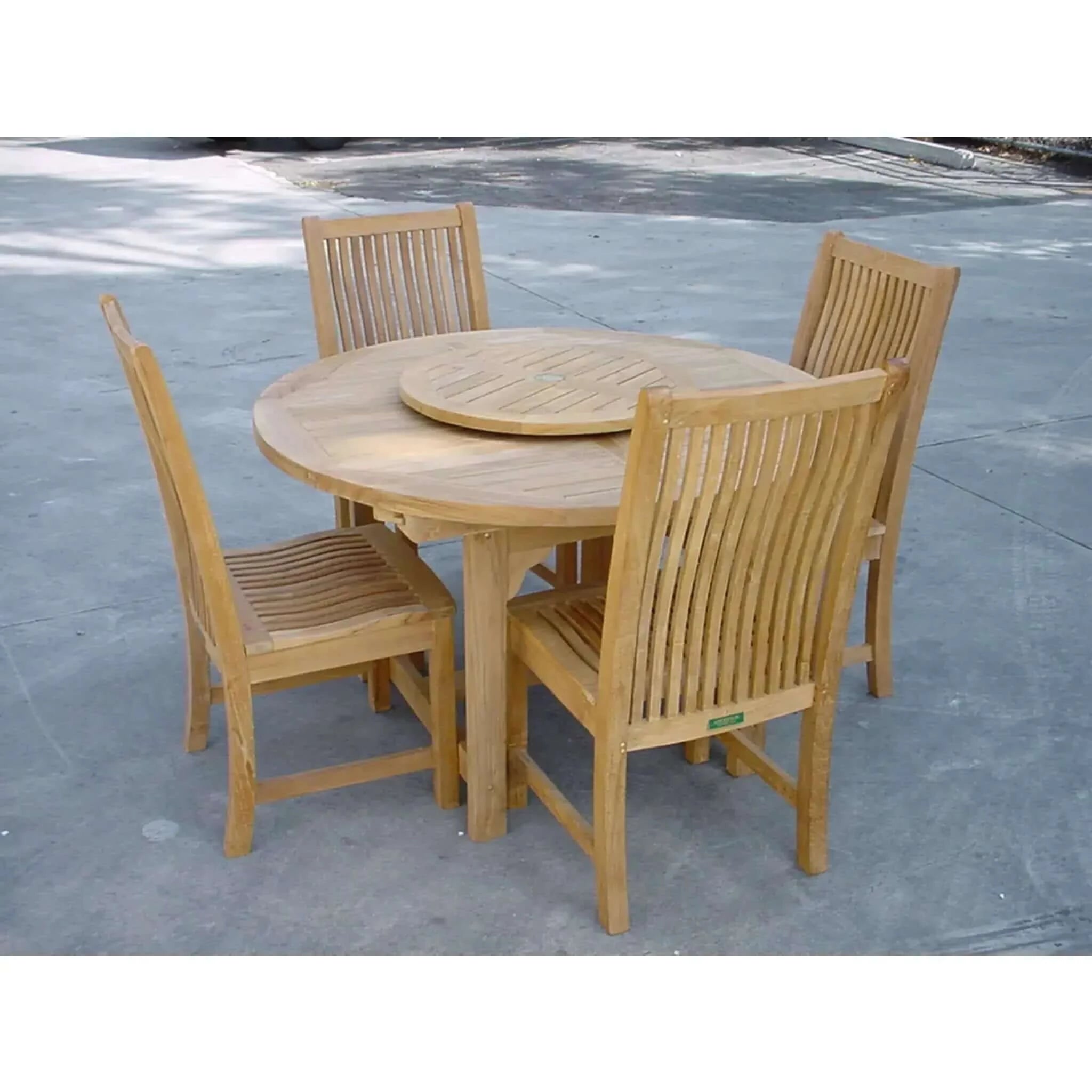 Anderson Teak Bahama Chicago 5-Pieces Dining Set-12