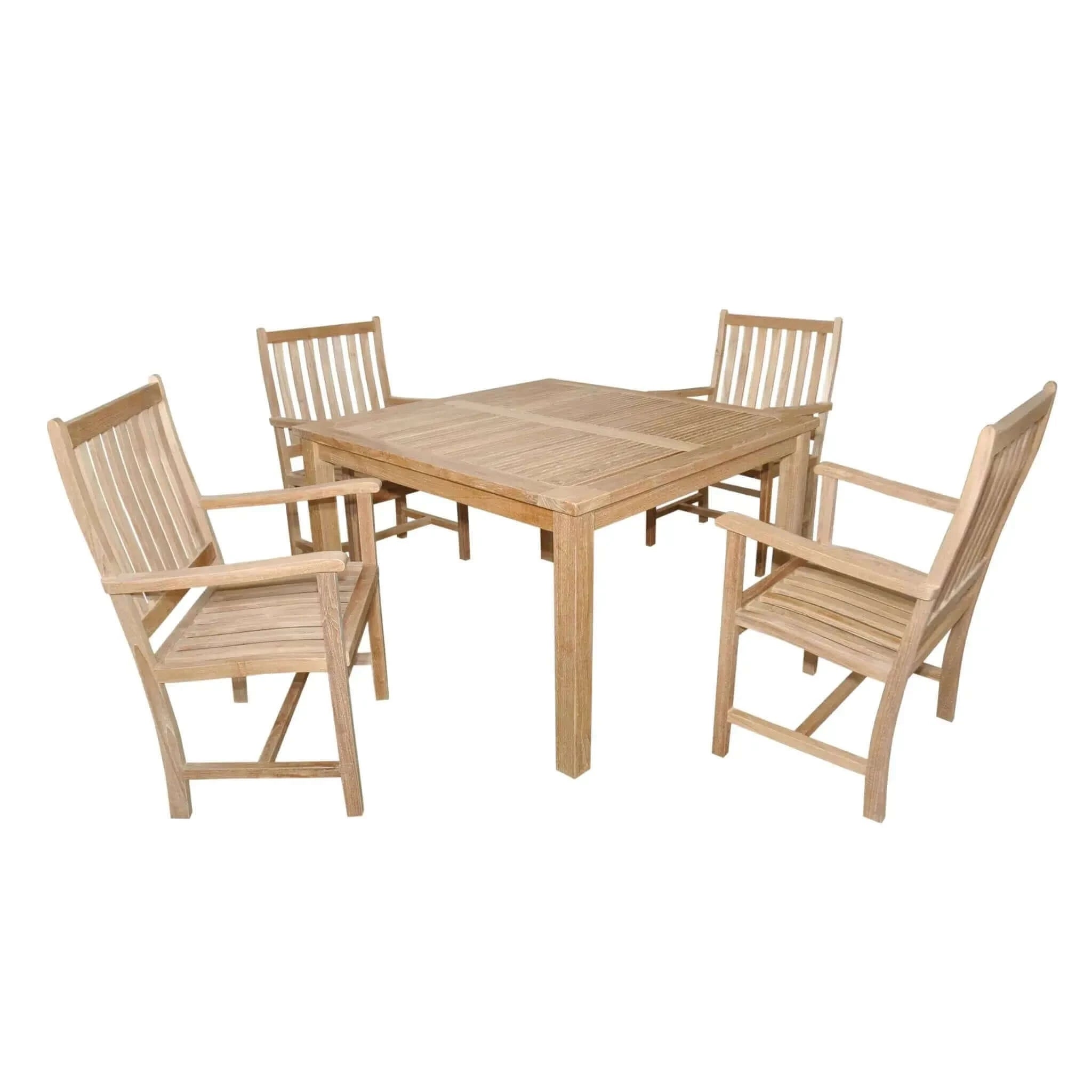 Anderson Teak Windsor Wilshire 5-Pieces Dining Set-61