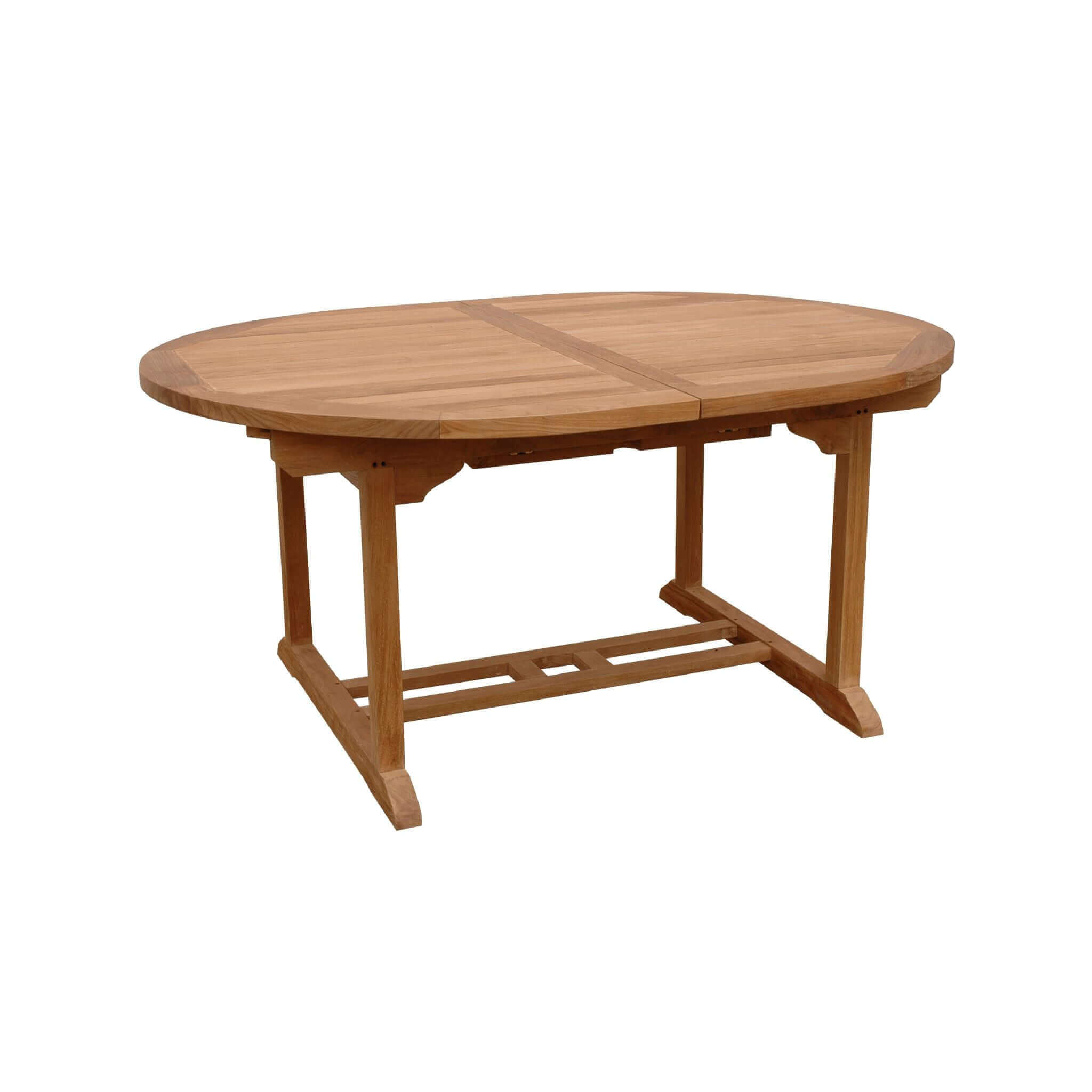 Anderson Teak Bahama Oval Extension Table Extra Thick Wood TBX-071VT