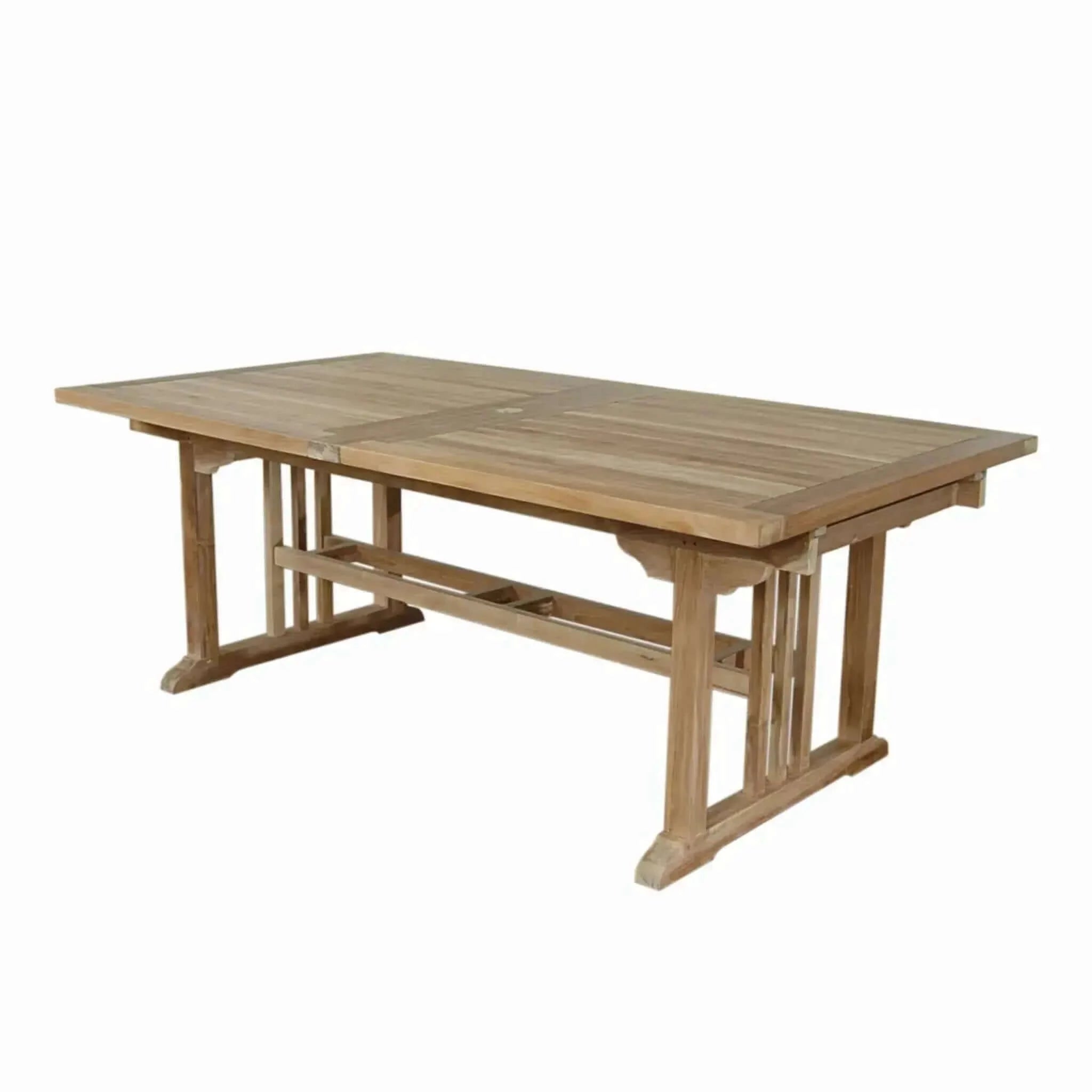 Anderson Teak Sahara 126" Rectangular Double Ext. Table TBX-126RD