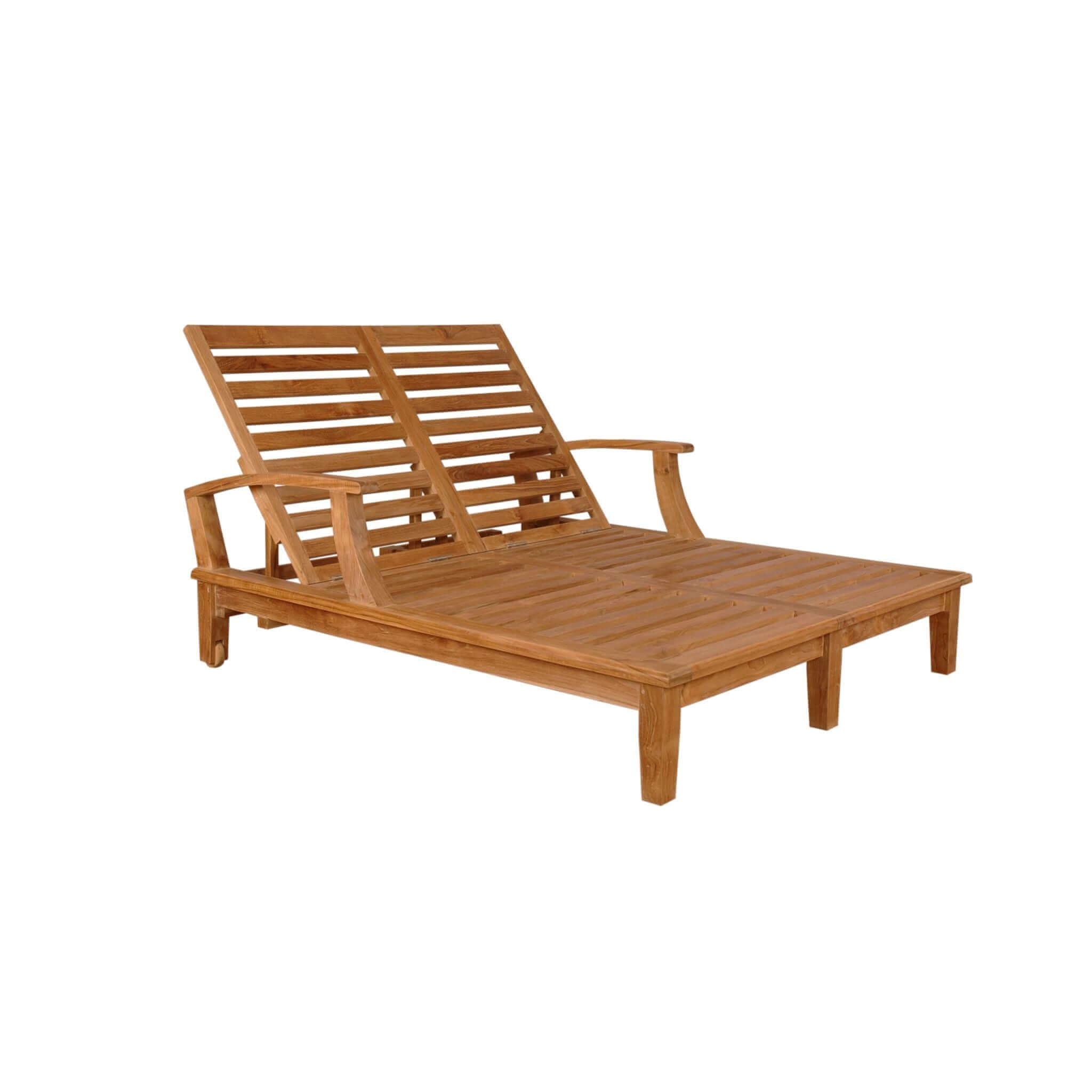 Anderson Teak Brianna Double Sun Lounger with Arm SL-209