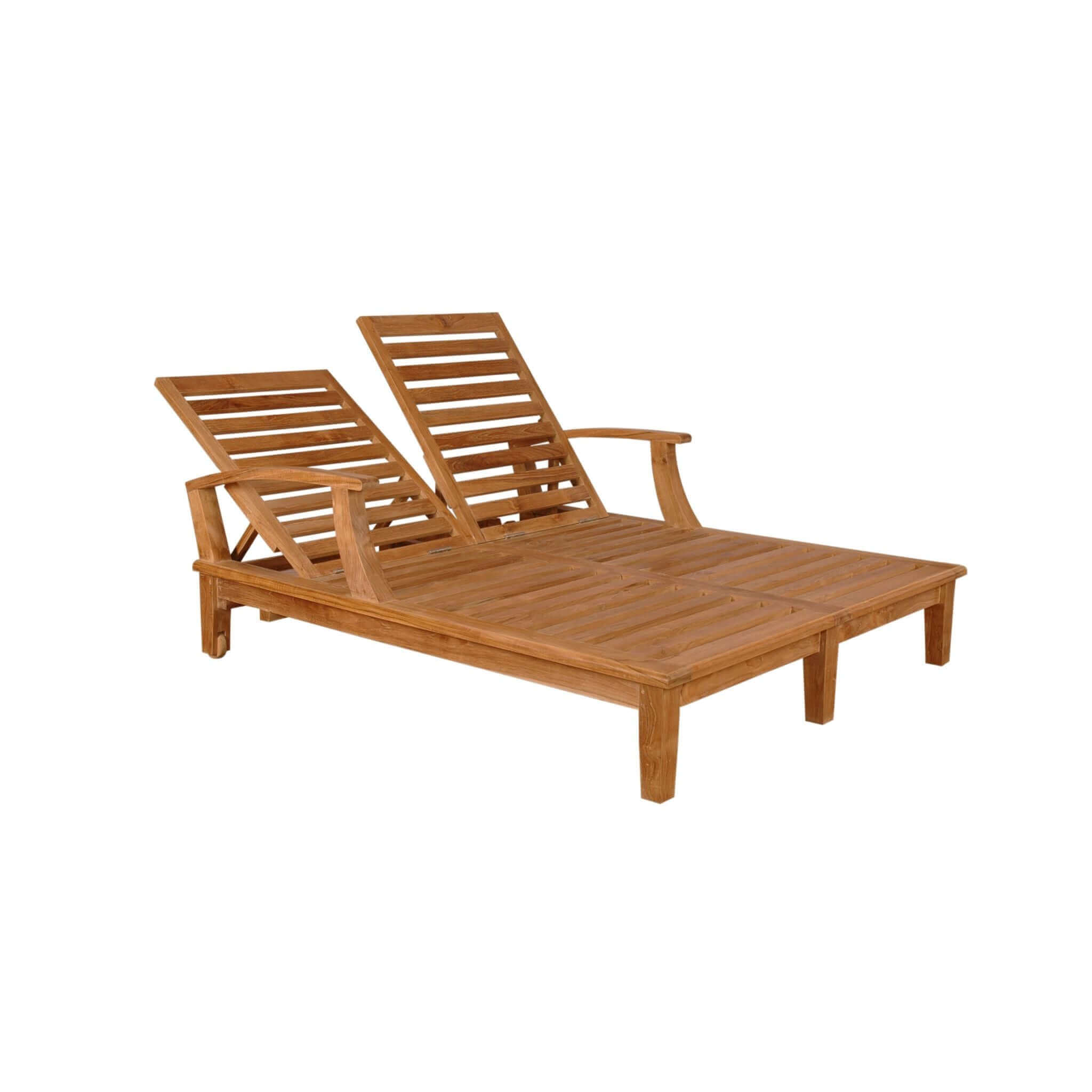 Anderson Teak Brianna Double Sun Lounger with Arm SL-209