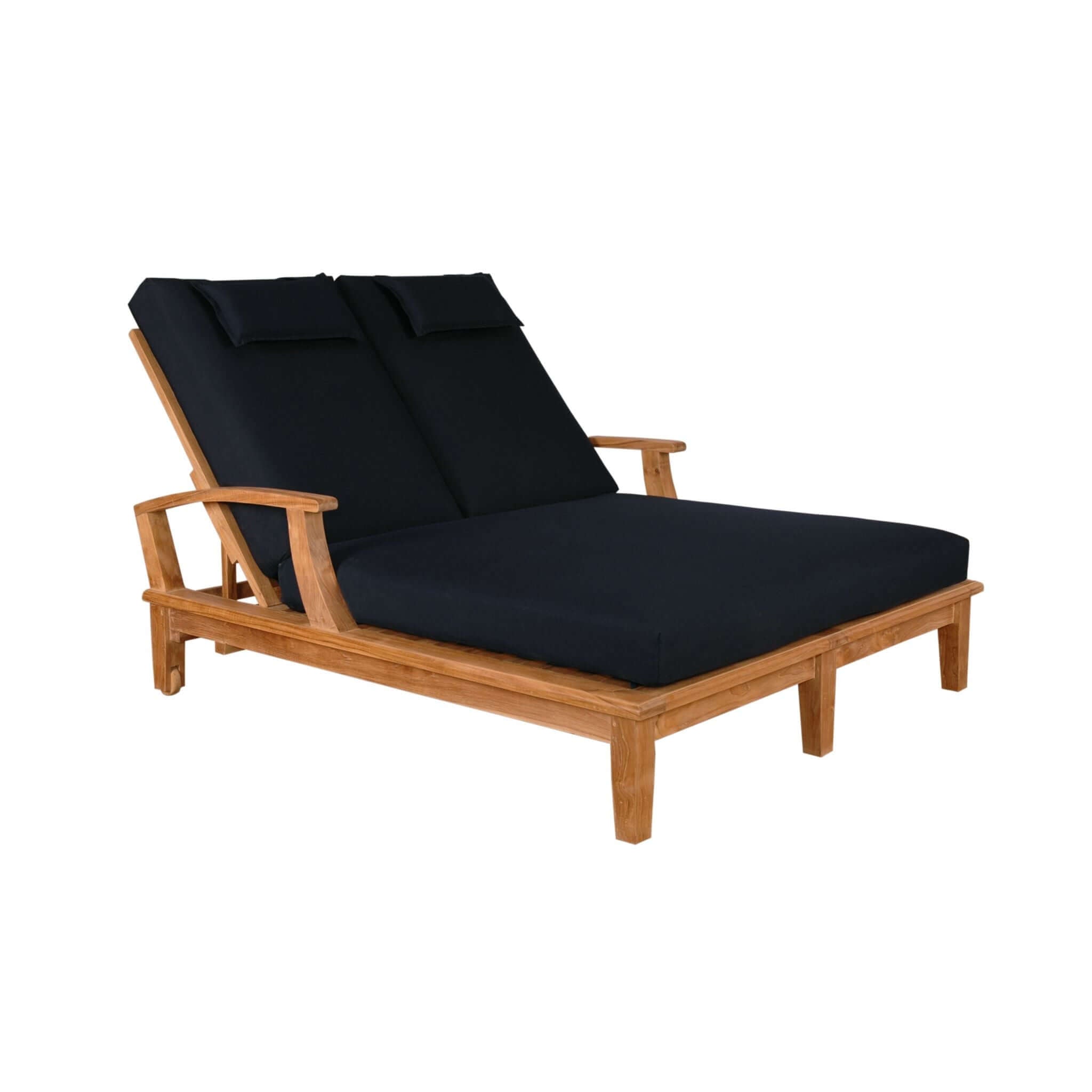 Anderson Teak Brianna Double Sun Lounger with Arm SL-209