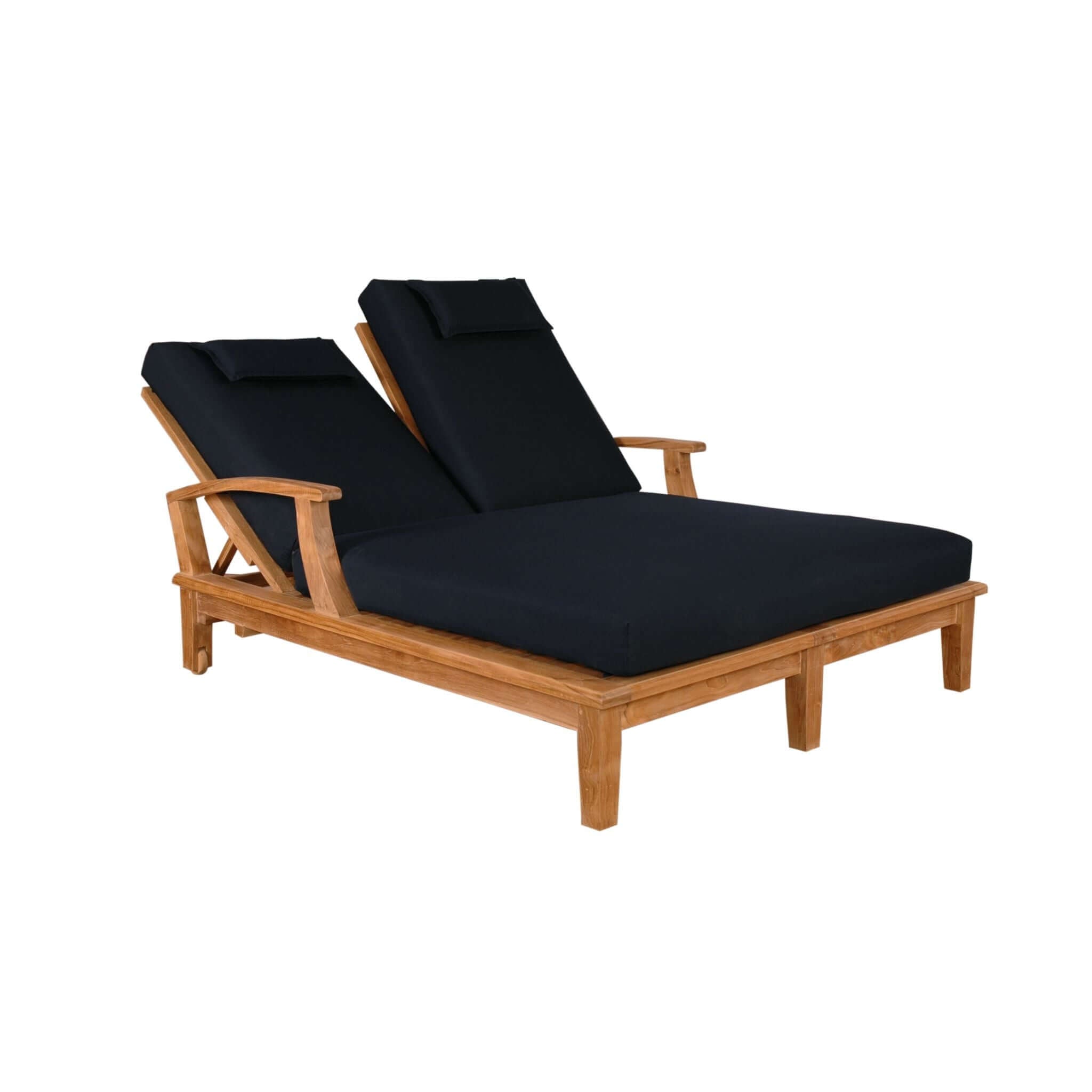 Anderson Teak Brianna Double Sun Lounger with Arm SL-209