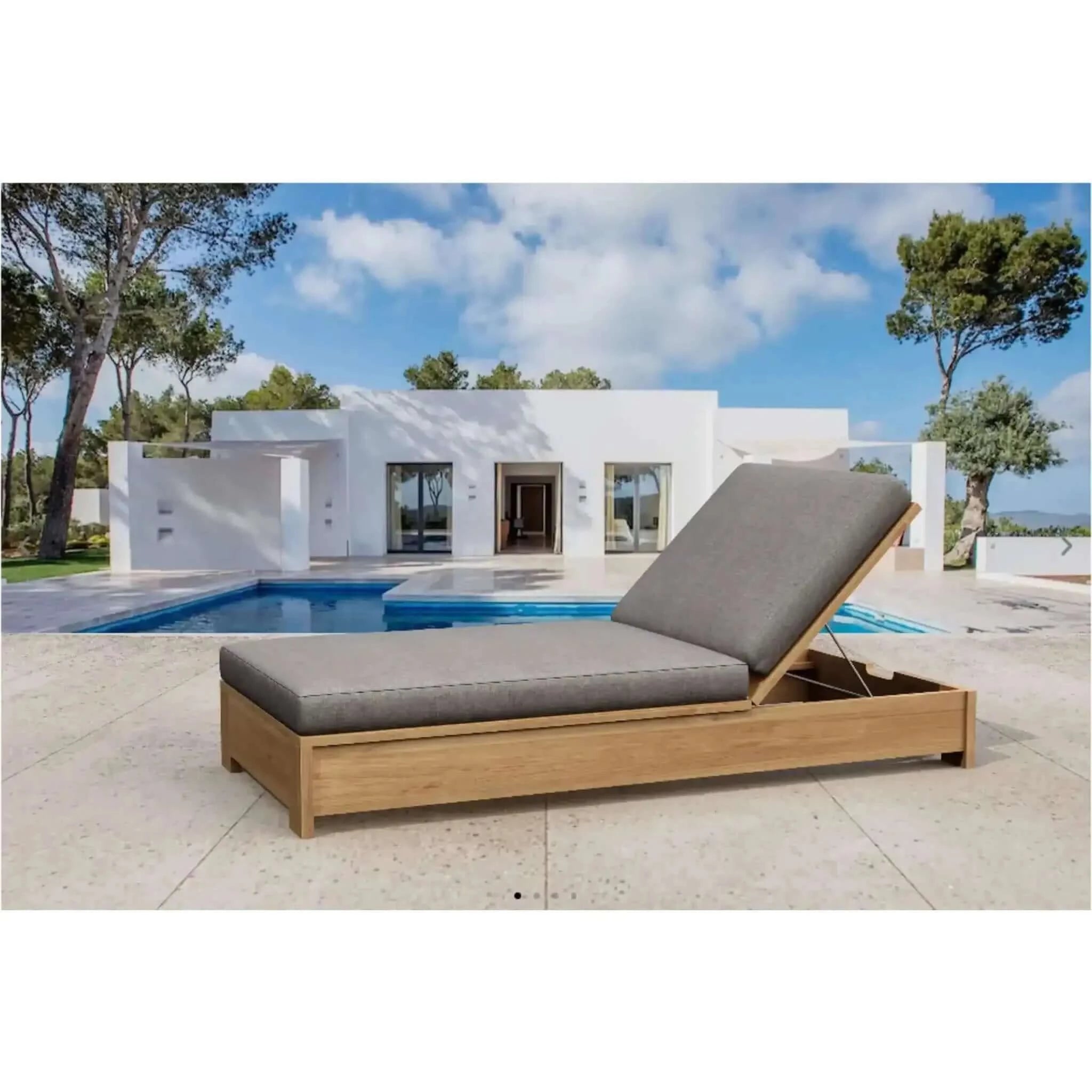 Anderson Teak Madera Sun Lounger SL-529